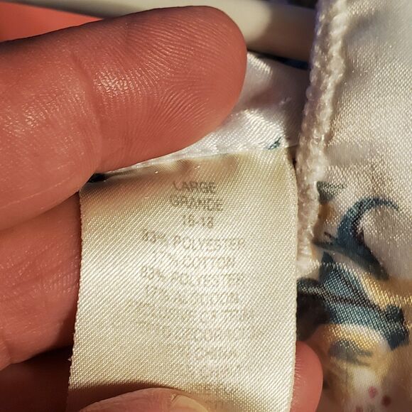 Vintage Delicates brand blouse cotton blend size large 16-18 - Picture 4 of 11